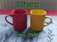 2 Kaffeetassen, Kaffeebecher, neu, 0VP - Immenhausen