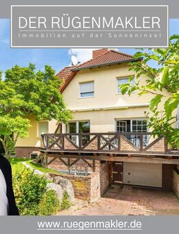 Großzügiges Einfamilienhaus/Ferienhaus mit Garage, Keller, Kamin, Sauna in 18528 Buschvitz auf Rügen - Buschvitz