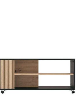 INOSIGN Couchtisch Correze Kaffetisch, 100 cm, Artisan Eiche, in trendigen Farben, modern, Mit zwei Ablageboden, Rollen