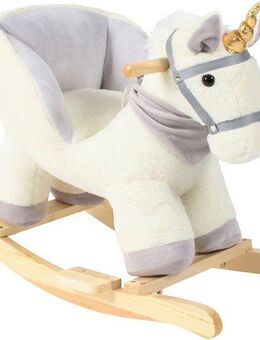 CHIC2000 Schaukeltier Schaukel-Einhorn, beige