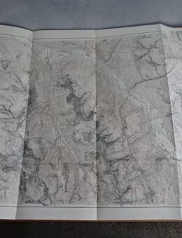 Karte der Allgäuer & Lichtaler Alpen , G. Freytag & Berndt - Wien , Alpenverein 1907 - Berlin