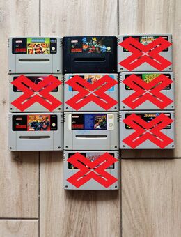 Super Nintendo SNES Spiele - Hagen (Teutoburger Wald)