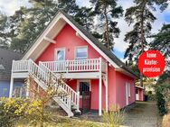 HORN IMMOBILIEN ++ Röbel an der Müritz Ferienhaus mit 2 Wohnungen, 2x Kamin und 2x Sauna + Einbauk. - Röbel (Müritz)