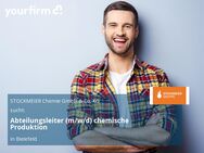 Abteilungsleiter (m/w/d) chemische Produktion - Bielefeld