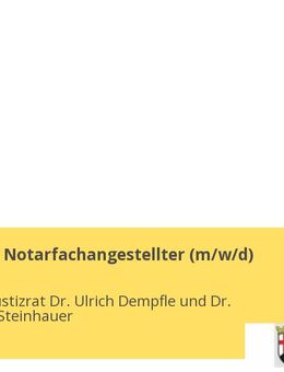 Ausbildung Notarfachangestellter (m/w/d) - Trier