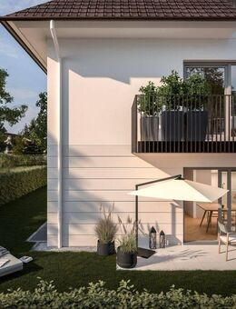 Die Alternative zum Haus! Große Familienwohnung mit Hobbyraum und 150m² Süd-Westgarten! - München