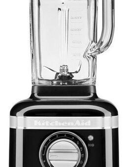 KitchenAid Standmixer 5KSB4026EOB Onyx Schwarz, 1200 W