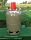 Propan Gasflasche 11kg, Eigentum Leer gebraucht in 25572