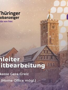 Teamleiter Kreditbearbeitung (m/w/d) - Gera
