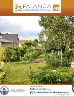 FALANGA IMMOBILIEN - Ein Familienidyll - 2-FH- mit herrlichem Garten in Marienborn! - Mainz