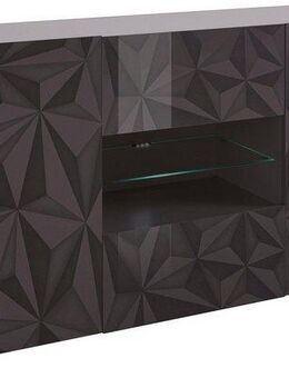 INOSIGN Sideboard Prisma Breite 181, Kommode 2 Türen, 2 Schubkästen, Anrichte, Front mit elegantem Siebdruck, grifflos, viel Stauraum