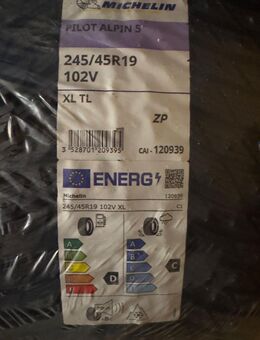 4x Michelin Pilot Alpin 5 Winterreifen – 245/45 R19 XL Runflat – Neu - Bockenau