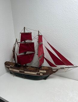 ~ Schiff Karibisches Brigantine Schiff L100xH68cm. - Überlingen Zentrum