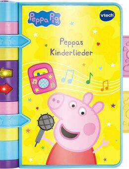 Vtech® Buch Peppa Pig – Peppas Kinderlieder, interaktives Lernbuchsystem
