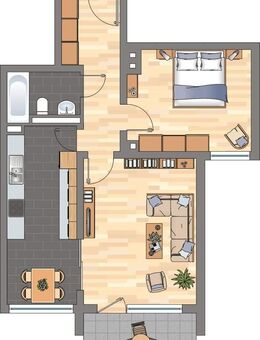 2-Zimmer-Wohnung in Bellheim - Bellheim