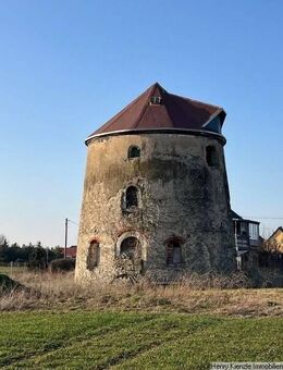 Historische & denkmalgeschütze ehemalige Windmühle - Einfamilienhaus-Windmühle bei Großenhain - Großenhain