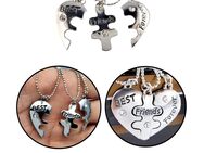 3 Freunde Best Friends Forever Anhänger mit Halskette Geschenkidee Modeschmuck 14,90 €* - Villingen-Schwenningen