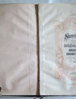 Noten antiquarisch Strauss-Album und Walzer und Josef Strauss - Hamburg