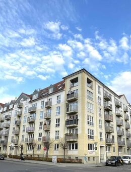 attraktive Südvorstadtwohnung mit Balkon, Parkett und Tiefgarage - Leipzig
