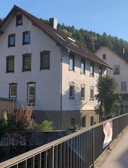 Charmante, sanierte 3-Zimmer-Wohnung mit EBK - hell, ruhig und nah an der Enz, nah am Bahnhof - Neuenbürg