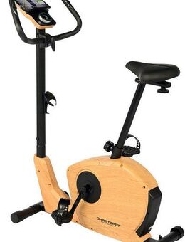 Christopeit Sport® Ergometer ET 3.2 (Elegante Holzoptik, Kinomap kompatibel), Schwungmasse ca. 7 kg, 32 Widerstandsstufen