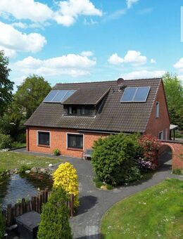 Für Naturliebhaber und Gartenfans: Gepflegtes Landhaus mit Teichen und parkähnlichem Grundstück - Ehrenburg