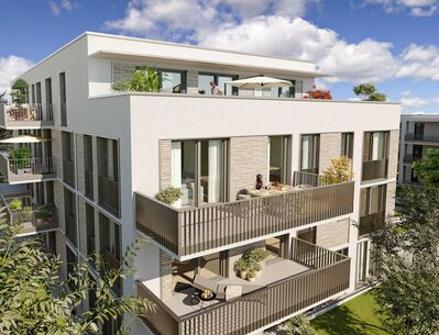 Sonne genießen in Ihrer schicken 4-Zimmer-Neubauwohnung mit Süd-Balkon