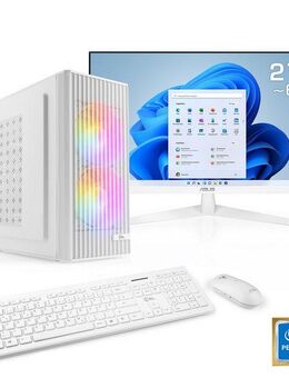 CSL Spectrum V24561 PC-Komplettsystem (27", Intel® Pentium Gold G7400, 32 GB RAM, 1000 GB SSD)