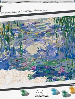 Ravensburger Malen nach Zahlen CreArt, ART Collection, Waterlilies (Monet), Made in Europe
