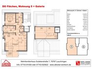 4 Zi. DG mit Balkon inkl. Galerie ca. 109 m² - Wohnung 5 - Sudetenstr. 7a, 79787 Lauchringen - Neubau - Lauchringen