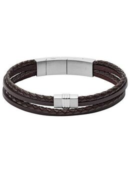 Fossil Armband Schmuck Geschenk Edelstahl Leder Armschmuck VINTAGE CASUAL