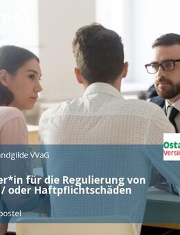 Mitarbeiter*in für die Regulierung von Sach- und / oder Haftpflichtschäden (m/w/d) - Bad Fallingbostel