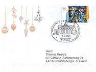 BRD: MiNr. 3571, 02.11.2020, "Weihnachten", Ganzstück (Umschlag), Sonderstempel "Berlin / Weihnachtsstimmung" - Brandenburg (Havel)