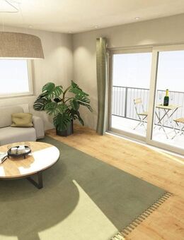 Erstbezug nach Kernsanierung! 3-Zi-Whg mit Balkon, eigener PV-Anlage & Garage - Rheinmünster