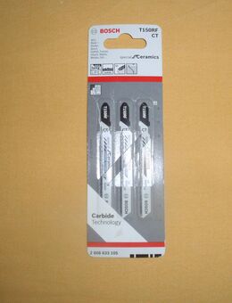 2 Stichsägeblätter für Keramik von Bosch T150RFCT, - Gemünden (Main)