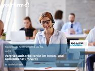 Vertriebsmitarbeiter/in im Innen- und Außendienst (m/w/d) - Saalfeld (Saale)