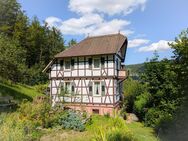 Zentrum und mitten im Grünen - Fachwerkhaus mit Garten, Garage und Gästehaus - Nagold