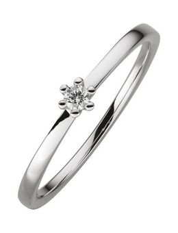 Orolino Fingerring Gold 750 mit Brillant 0,05ct.