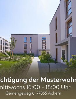 Stilvolle 4 Zimmer Garten-Wohnung am Quartierplatz in Achern - Achern