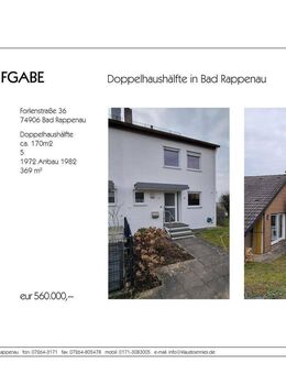Doppelhaushälfte in Bad Rappenau - Bad Rappenau