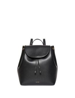 Calvin Klein Cityrucksack FOIL LOGO FLAP BACKPACK, Damen Freizeitrucksack, Beuteltasche mit Logoschriftzug