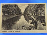 Düsseldorfs Geschichte / Königsallee -- Alte Foto Postkarte - Wuppertal