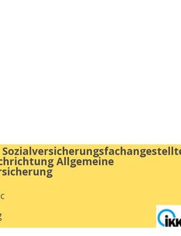 Ausbildung Sozialversicherungsfachangestellter (w/m/d) Fachrichtung Allgemeine Krankenversicherung - Hamburg