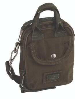 x14) Camel active Aruba Coss Bag - kleine Umhängetasche - Schultertasche - Khaki / oliv grün - Garbsen