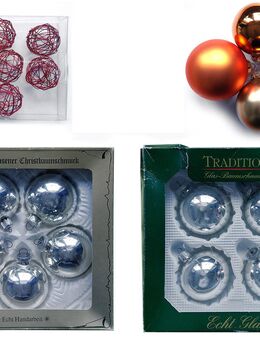 Weihnachtsschmuck, Christbaumschmuck, Kugeln und Anhänger ab 2 € - Hamburg Hamburg-Nord