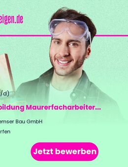 Ausbildung Maurerfacharbeiter (m/w/d) - Dorfen
