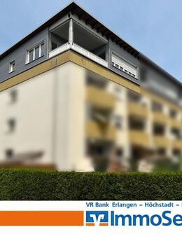 Oben schön Wohnen - schicke 3-Zimmer-Wohnung mit zwei überdachten KFZ-Stellplätzen - Fürth