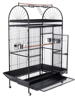 Papageienkäfig Caesar - L 123 x B 82 x H 178 cm (2 Pakete*)