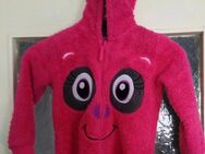 Dicke Sweatjacke mit Kapuze pink - Gr. 116 - Kiki & Koko - Pirmasens