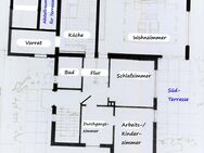 gepfl. grosse 3,5 Zi. EG-Whg (100m2) mit 2 Terrassen und Garten - Steinheim